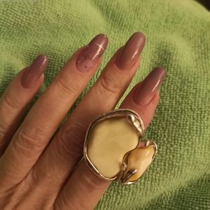 Baltic Amber Ring